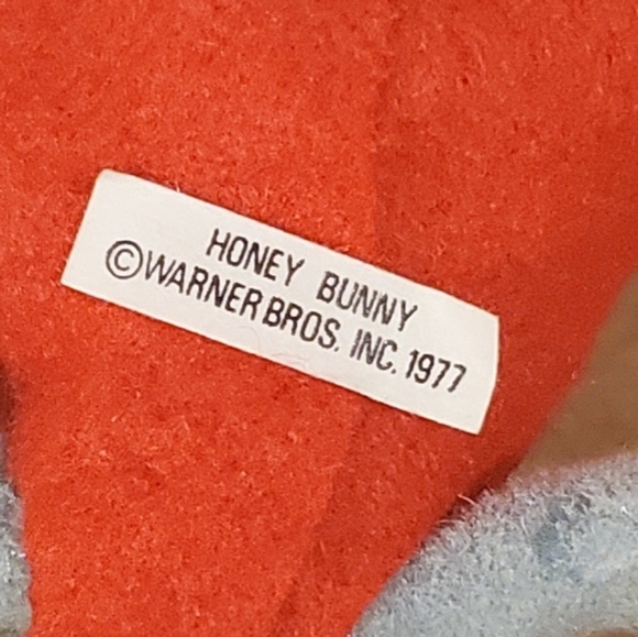 Vintage Flocked Honey Bunny Ornament - Picture 15 of 16